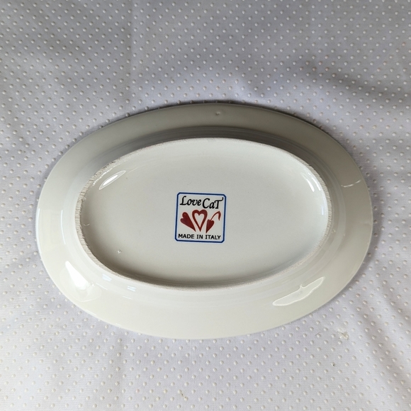 Love Cat Made In Italy Anthropomorphic Cat Playing A Guitar Musical - Picture 2 of 5